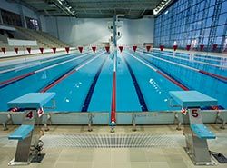 Flotte svømmehaller i Spania på treningsleir svømming i Barcelona