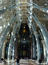 La Sagrada Familia - Fascinerende Interiør