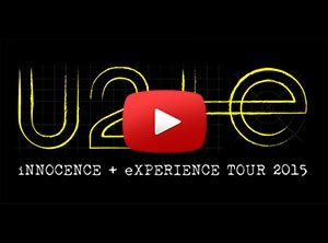 Video trailer fra U2s Innocence + Experience turne