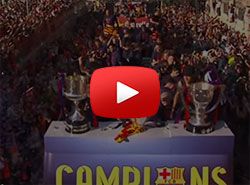 FC Barcelona - Mesterlig mottakelse